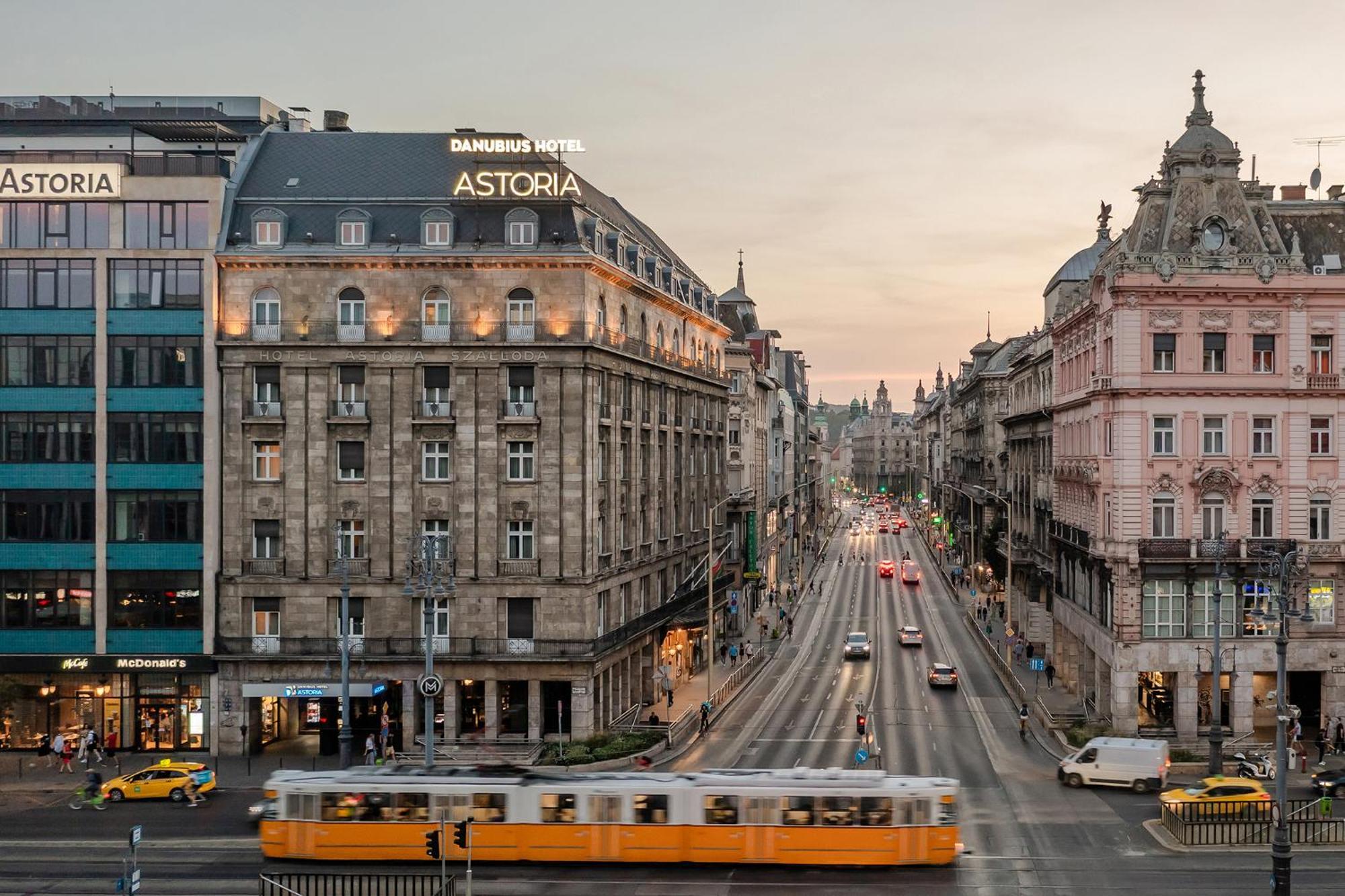 Danubius Hotel Astoria City Center Budapešť Exteriér fotografie