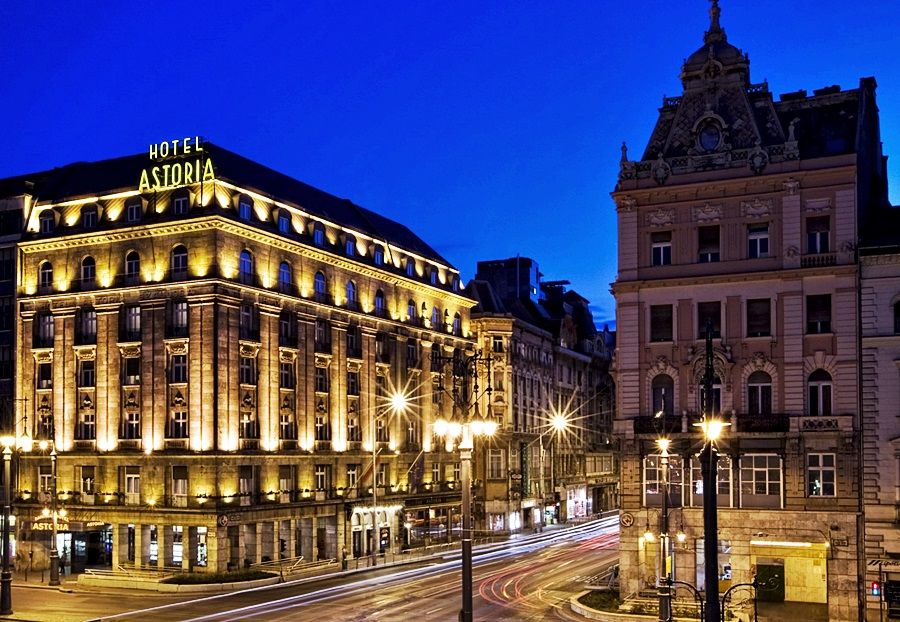 Danubius Hotel Astoria City Center Budapešť Exteriér fotografie