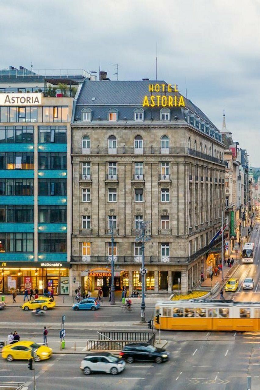 Danubius Hotel Astoria City Center Budapešť Exteriér fotografie